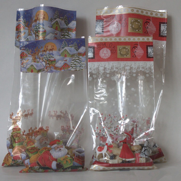 Factory Price Custom Print Halloween PP Cute Candy Plastic Treat Bag