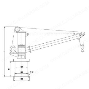 China Electric Non-amplitude Crane wholesale