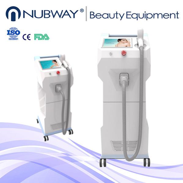 Top Quality Hair Loss Depilator / Stong Cooling Painfree 808nm Diode Laser Hair