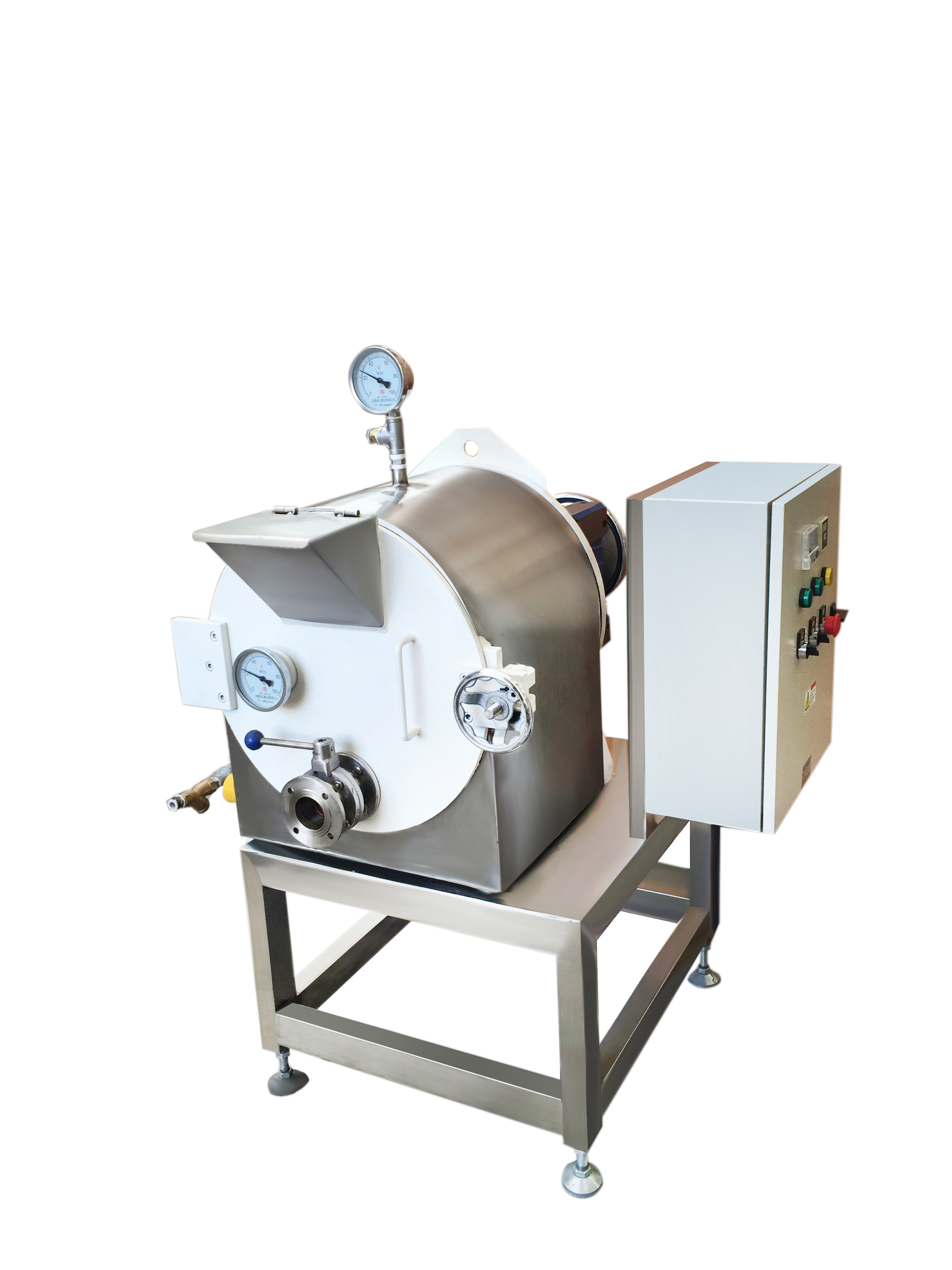 Small Capacity Chocolate Processing Line YX-40 Chocolate Refiner Machine 40L