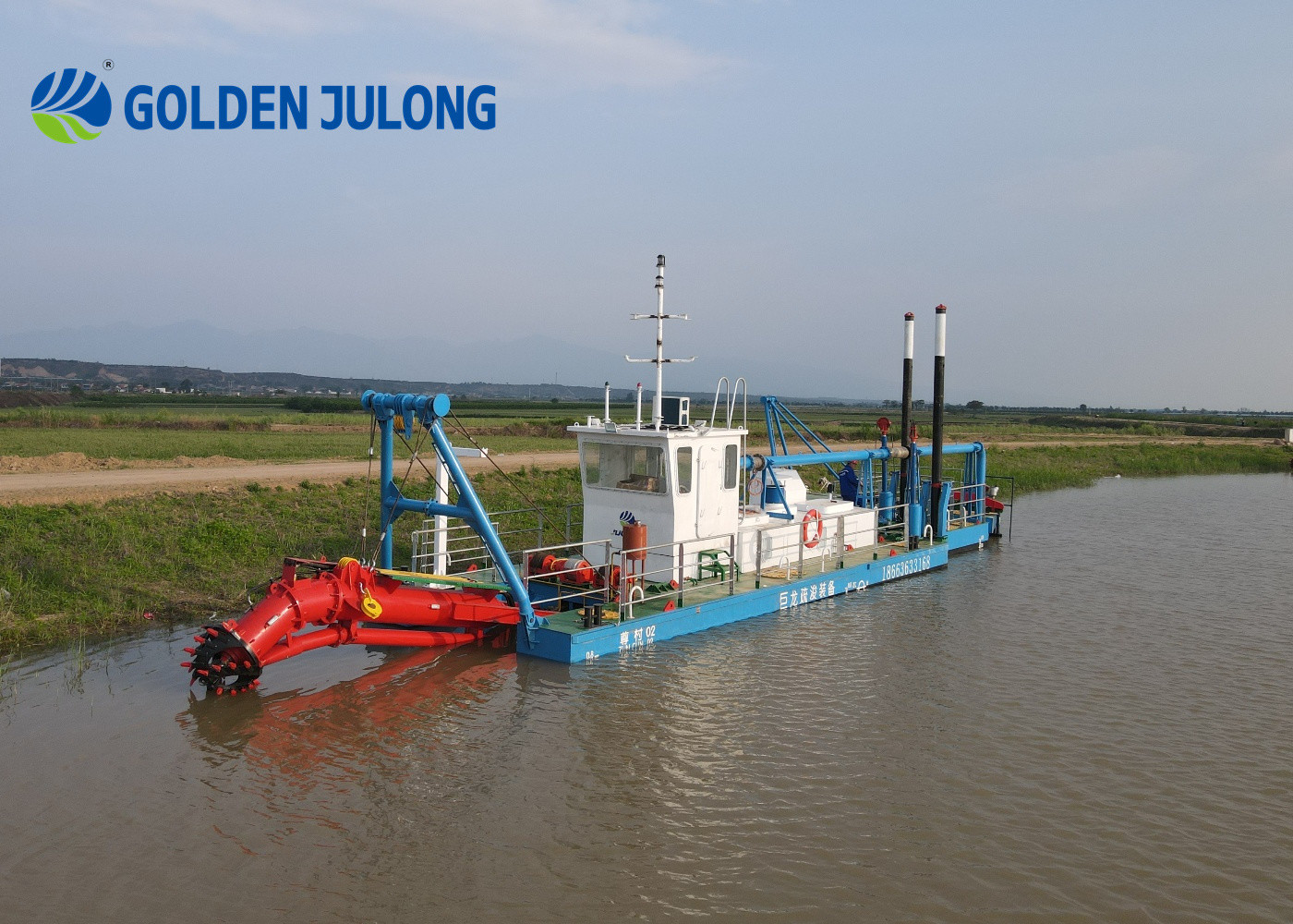 JLCSD200 Cutter Suction Dredger with Detachable Modular Structure