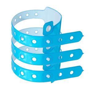 China Security Printed Event Wristbands , Festival Vinyl ID Wristbands wholesale