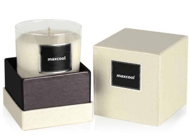 Chinese factory direct sell luxury embossed texture candle box