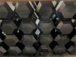 Wholesale High Quality Home Gym Fitness Equipment Hex Rubber Cover Dumbbell