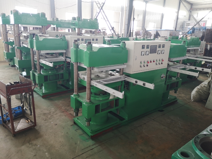 XLB-600X600X1/250T Automatic PLC Control Double Rubber Vulcanizing Press Machine 0