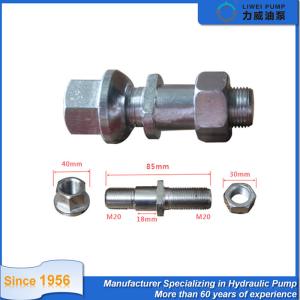 China Customized Forklift Tractor Wheel Lug Bolts Nuts QDQ-C1Q3A-20801 wholesale