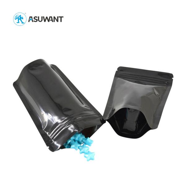 Matte Multi Color Resealable Foil Bags Pre Roll Aluminum Foil Packaging Bags