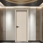 Waterproof Internal WPC Hollow Door For Precise Manufacturing