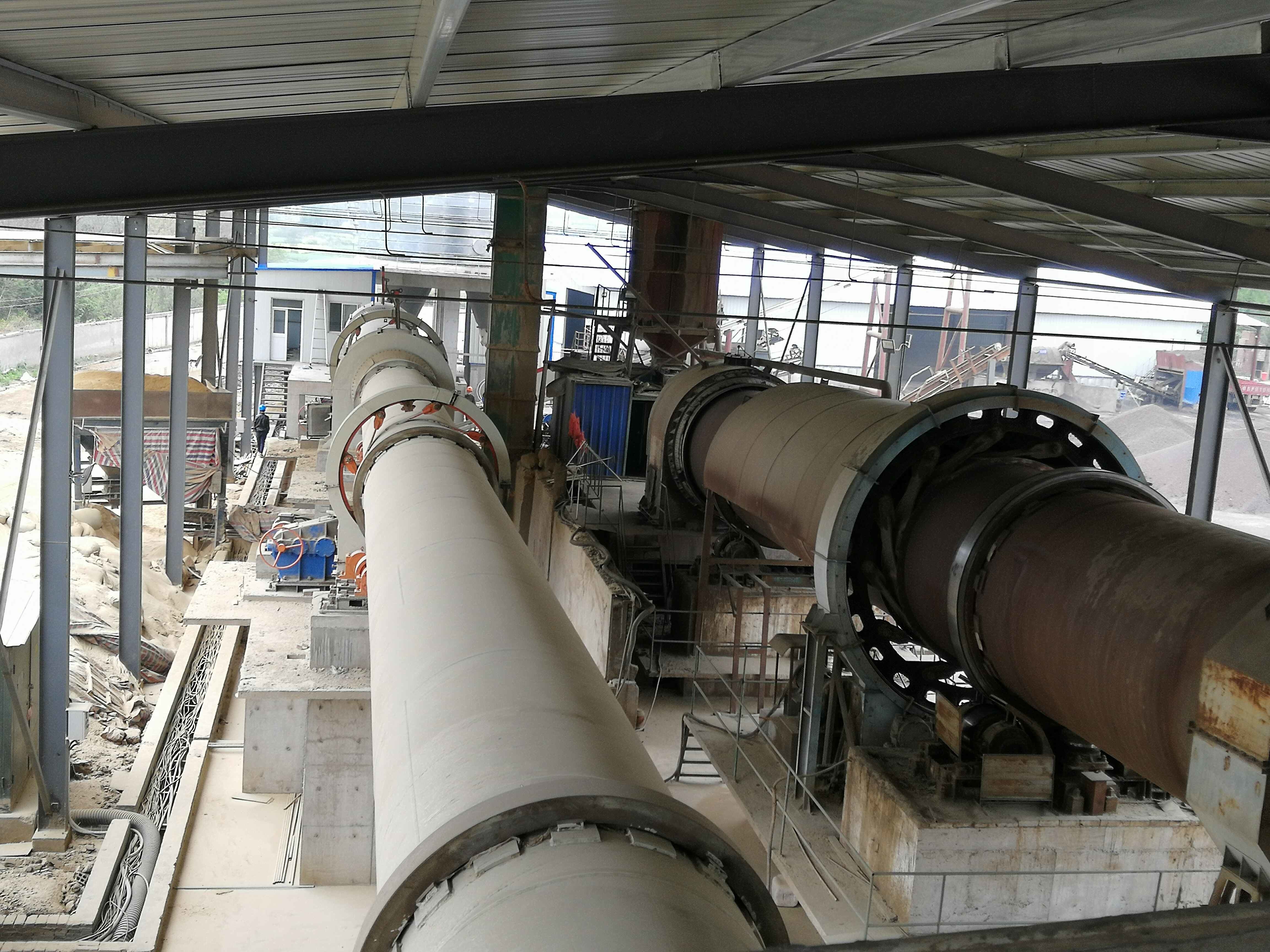 AC Motor Ceramic Sand Fly Ash LECA Production Line