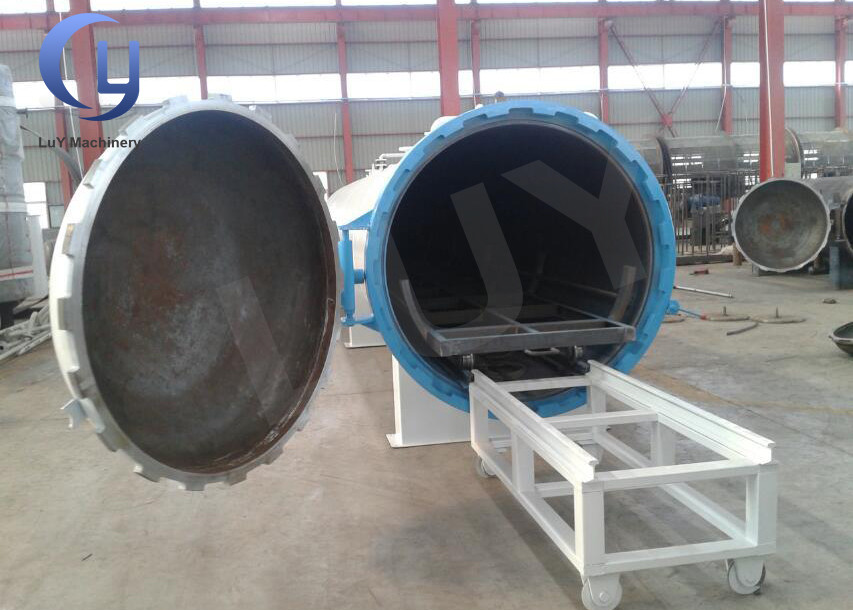 Horizontal Laboratory Dyeing Wood Autoclave 10mm Thickness