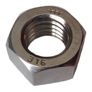 China Nut DIN 934 Stainless Steel Hexagonal Anti Loosen Hex SS 304 316 wholesale