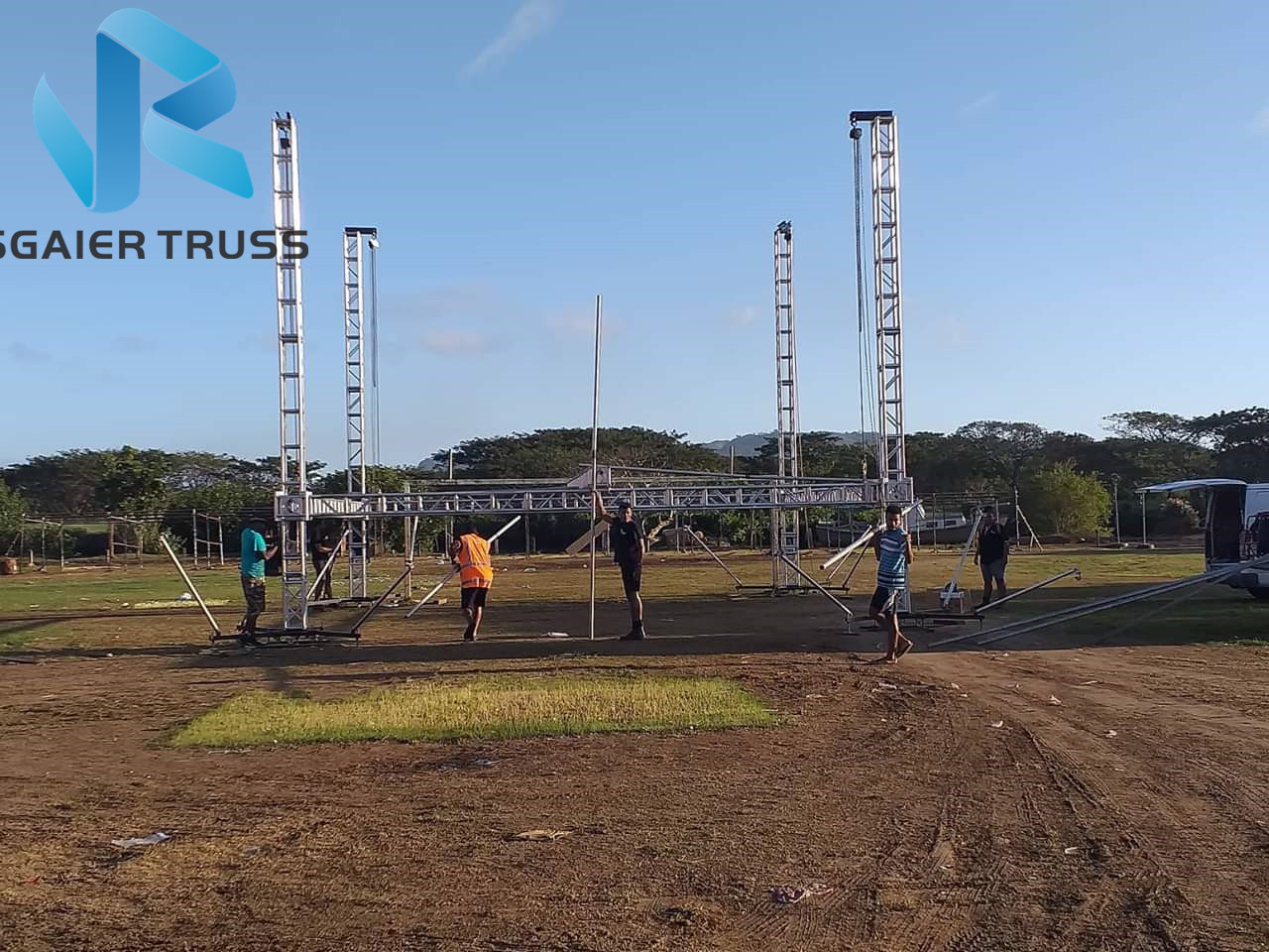 1200 * 800mm Aluminum Roof Truss High Loading Capacity For Indoor / Outdoor Concert