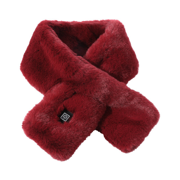 Third Gear Adjustable New Graphene Electric Heating Scarf USB Cold And Frost Resistant