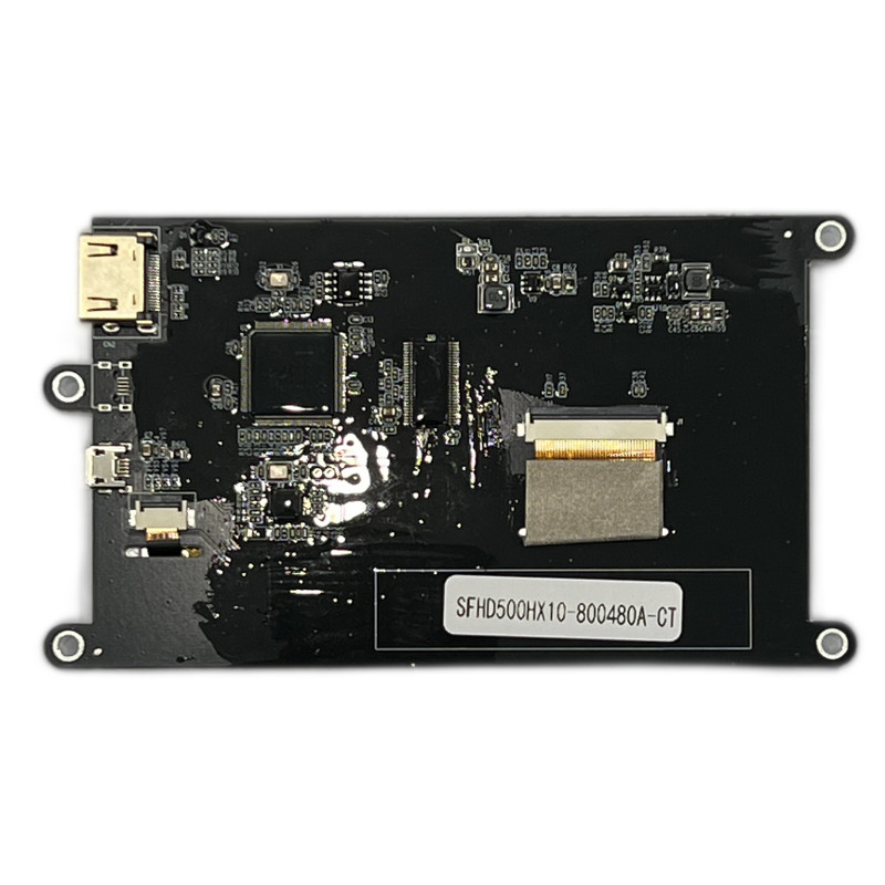 5 Inch TFT LCD Display China Manufacturer 800*480 IPS RGB Interface With PCAP