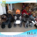 Hansel playground equipment rocking coin operated dragon ride walking stuffed