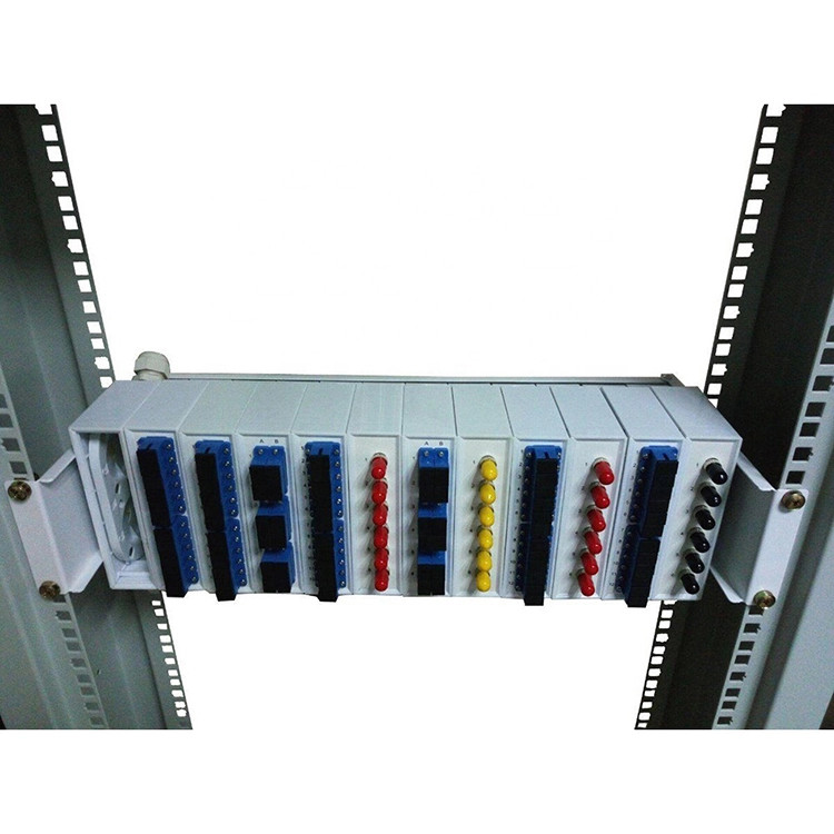 16 Cores 8 Port SC FC LC ST Rack Mount Patch Panels