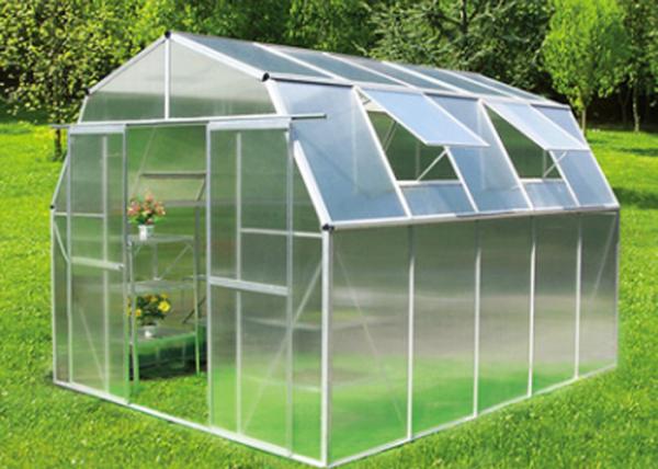 Quality Portable One Stop Gardens Greenhouse Commercial Galvanized Steel Frame for sale