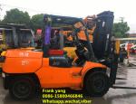 7fd50 Used Diesel Forklift Truck , Second Hand Toyota 5 Ton Forklift