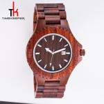 Hot Selling Fashion Leisure Men'S Women Watch Box Wood Custom Logo Quartz Luxury