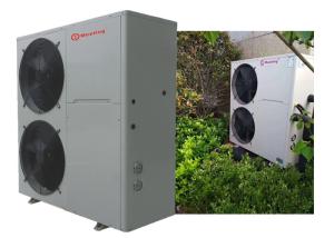 China intelligent automatic defrosting air source heat pump air to water 21kw wholesale