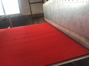 China 22000mm Length Floor Mat Making Machine 300 - 400kg/h High Output Capacity wholesale