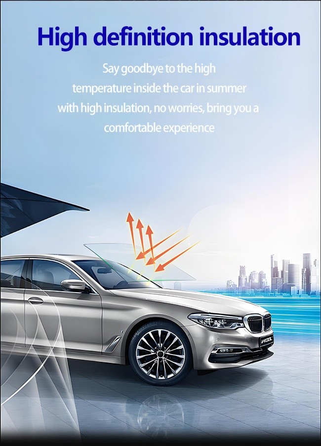 Automotive Window Tint Film Car Chameleon Film 98% Of Heat Rejection And UV Rays