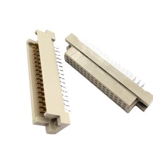 China Triple Row DIN 41612 Connector Polyester PBT 3.0A UL94V-0 For Motherboard wholesale