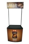 Trade Show Exhibition Counter , 31" X 16" X 79" Flexible Promotional Desk