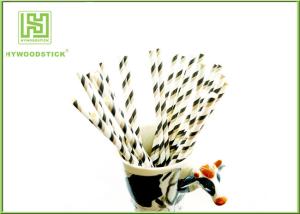 China Black And White Bulk Party Paper Straws Decorations Usage Environmentally Friendly wholesale