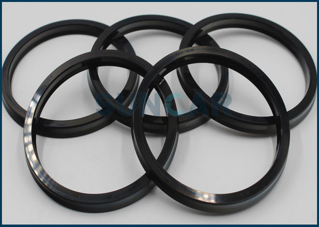 USH Piston And Piston Rod Seal For Hydraulic Cylinder Integrated Groove Mounting