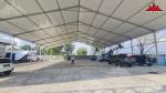 Customizable Industrial Storage Tent With Adjustable Lengths And Enhanced