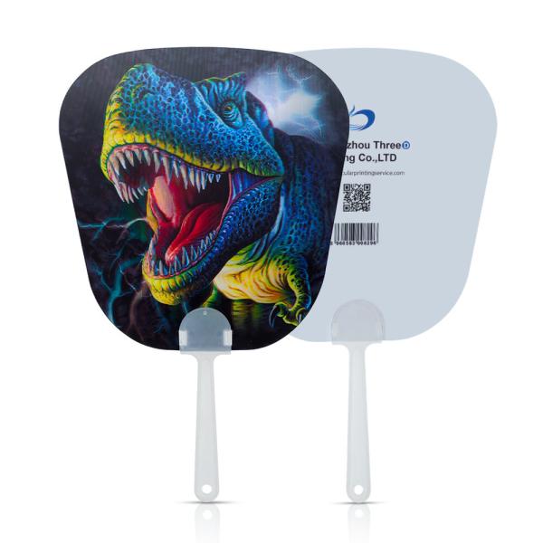 Customized Lenticular 3D Animation Korea KPOP Idol Flip 3d Hand Fan Transparent