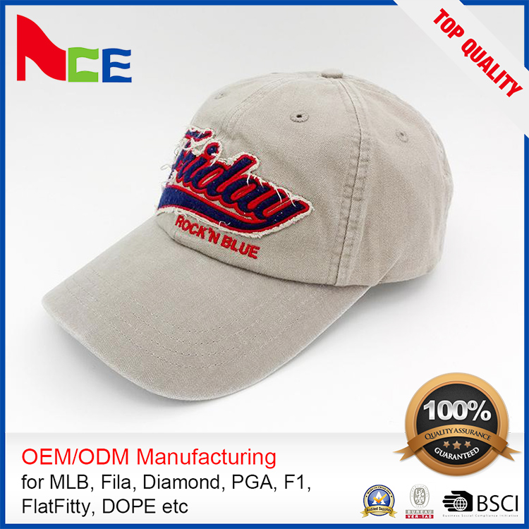 Embroidery Dad Hat Cotton Baseball Cap embroidered patches cap