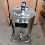 Ss304 100l Fruit Juice Milk Pasteurizer Machine Automatic Electric Heating