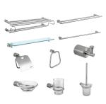 Sano 10 Piece Bathroom Hardware Sets Cylindrical SUS304