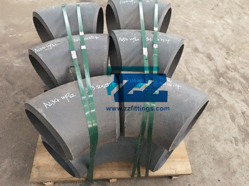 90 Degree Short Radius Elbow , 10 " ASTM A234 WP22 Steel Tubing Elbows