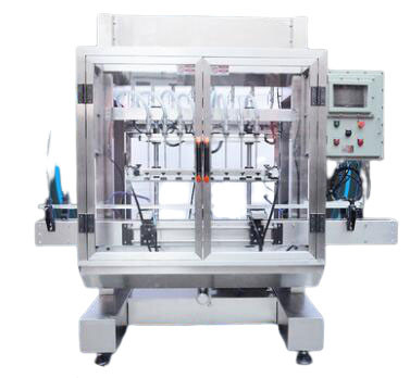 Automatic Cosmetic Gel Mixing Filling Machine Liquid Soap Hand Wash Plastic