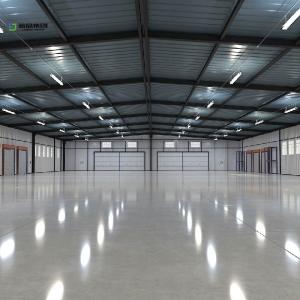 China Rock Wool Panel Steel Construction Warehouse Light Weight Structure CE wholesale