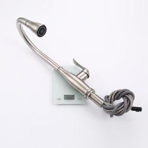 China CUPC Hose Pull Down Single Handle Kitchen Faucet wholesale