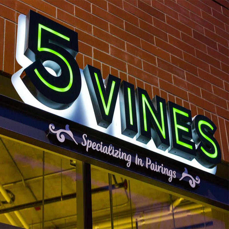 China Factory Light Box With Channel Letter Great Price Glowing Letters
