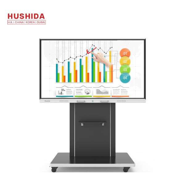 HUSHIDA 75inch H2 Series Infrared Touch Screen Interactive Whiteboard Dual