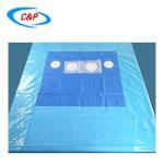 Customized Blue Medical Angio Drape Breathable For Hospital