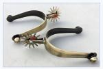 Alloy Horse Spurs Men Rider Horsemanship Western Stainless Steel Equestrian