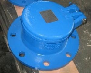 China Water / Oil Ductile Iron Swing Check Valve With Epcoy Coating And Bronze Seat wholesale