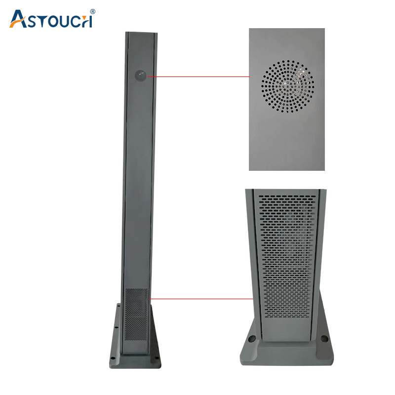55 Inch Floor Standing Digital Signage Display Android With Capacitive Touch Screen