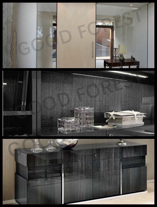 Grain Flake KOTO Natural Wood Veneer Popular For Dyeing Process