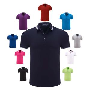 China SGS Mens Polyester Blank Polo T Shirts Flyita O Neck wholesale