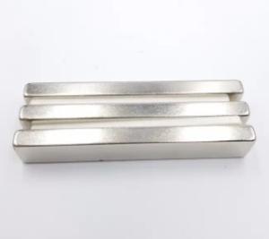 China Zn Coating Neodymium Bar Magnets N45 For Electric Machinery / Automobile wholesale