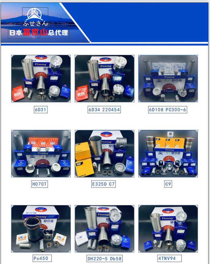 Mitsubish Excavator parts ME30199 Pisons hydraulic excavator parts