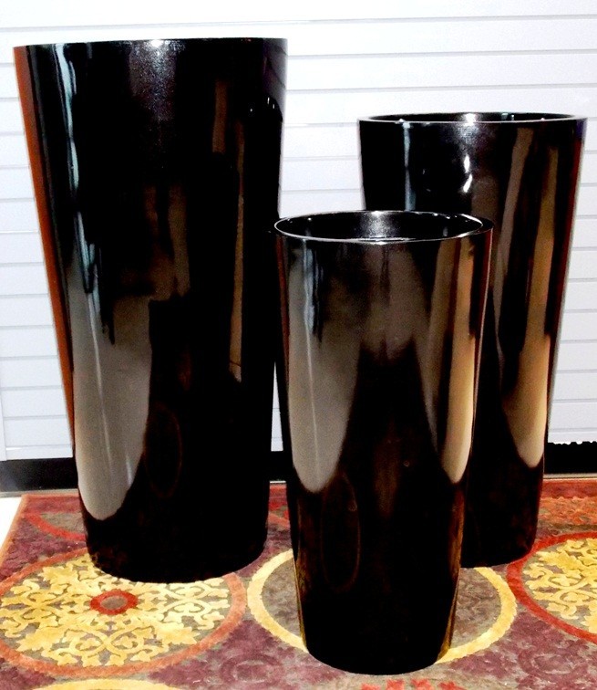Modern Fiberglass Flower Planters For Indoor And Outdoor
